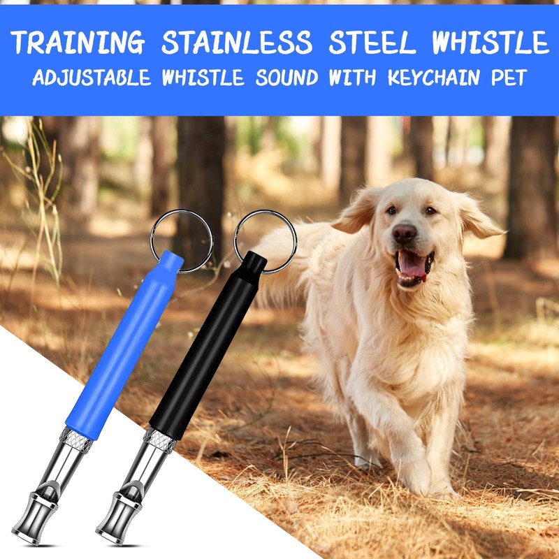 YANINEE Pack of 2 Whistles Dog Whistle Rütter Recall High