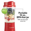 Hamilton Beach Portable Blender for Shakes and Smoothies, 14 Oz