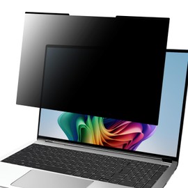 LOE (ロエ) Thin Magnetic Anti-Peeking Filter 14 Inch 16:10 Privacy Filter Blue Light Cut Anti-Reflective Anti-Peeking Film (302x192mm) 1 Piece