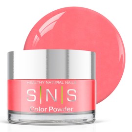 SNS Healthy Natural Nails SNS Nail Dip Powder Colors, Gelous Color Dipping Powder - Serengeti Safari (Pink, Red Cream) - Long-Lasting Low-Odor Dip Nail Colors for Healthier Nail Beds, Professionals & At-Home DIY - 0.5 oz