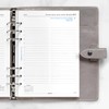 Filofax A5 day per page 5 language appointments diary -