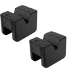 XUKEY 2x Axle Jack Stand Pad Adaptor Sill Damage Protector