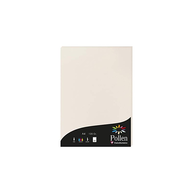 Clairefontaine - Ref 4268C - Pollen Coloured Paper (Pack of