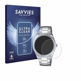 Savvies 6 Pack Screen Protector compatible with Casio MTP-1302PD Protection Film Clear