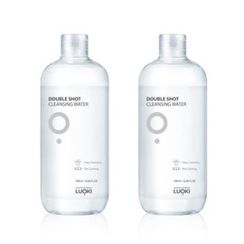 Luoqi Double Shot Cleansing Water 500mlx2 Mildly acidic, hypoallergenic / 루오끼 더블샷 클렌징 워터 500mlx2개 약산성 저자극