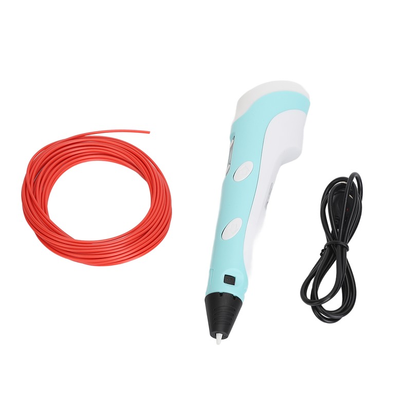 3D Printing Pen Interactive Blue Odorless Lightweight Simple Operation 3D