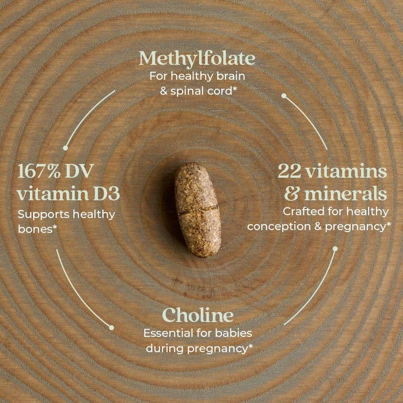 New Chapter Prenatal Vitamins, One Daily Prenatal Multivitamin with Methylfolate