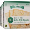 Yehuda Fiber Enriched Gluten Free Matzo Squares, 10.5oz (3 Pack)