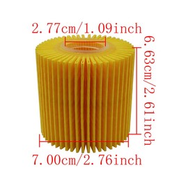 Genuine 04152-yzza1 Oil Filter & Wrench & Oil Drain Plug for Toyota, Tacoma, Lexus, RAV4, Camry etc. Filter Removal Tool Set for Oil Change