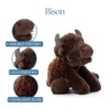 The Petting Zoo Floppy Bison Stuffed Animal Plushie, Gifts for