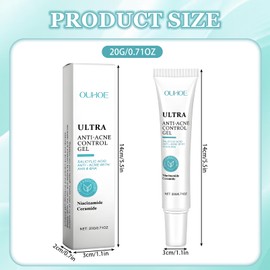 Anti Pickel Creme,Anti Pickel Gel,Pickel Akut Gel,Bio Creme gegen Pickel für das Gesicht,Sanft Und Nicht Reizend,Reduziert Mitesser Akne, Verfeinert das Hautbild(20g)