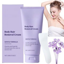 Body Hair Removal Cream Kit,Facial Hair Removal Cream for Women,Painless Remover for Sensitive Skin,Gentle and Soothing Hair Removal,Hair Remover for Body,Moisturizing Painless Hair Removal Cre/am