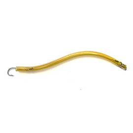 Trolling Tube Fishing Lure - Flexible - Great for Striped Bass and Other Game Fish (Translucent Red, 12 Inch)