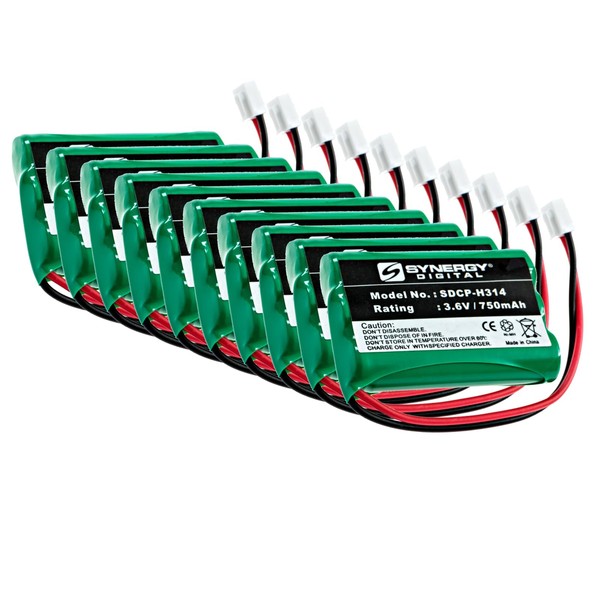 Synergy Digital Cordless Phone Batteries, Compatible with Telematrix BATT-9600 Cordless