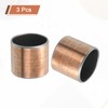 uxcell 3 Pcs Sleeve Bearing 1" Bore x 1-1/8" OD