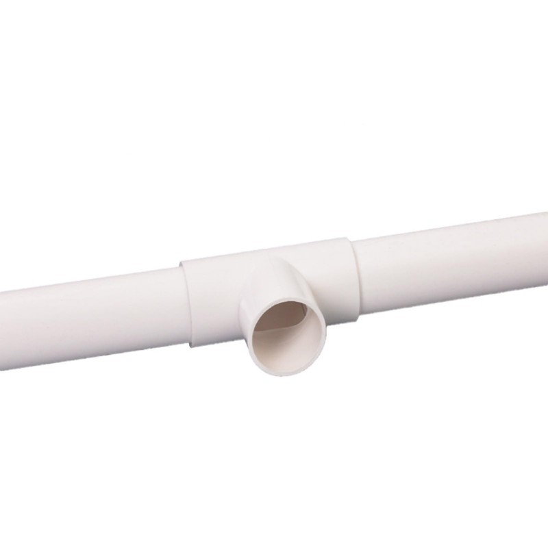 12pcs Slip Tee PVC Pipe Fitting T-Shaped Coupling Connector,Tee Pipe