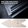 Center Fishtail Gauge Stainless Steel Thread Pitch Gauge Thread Pitch