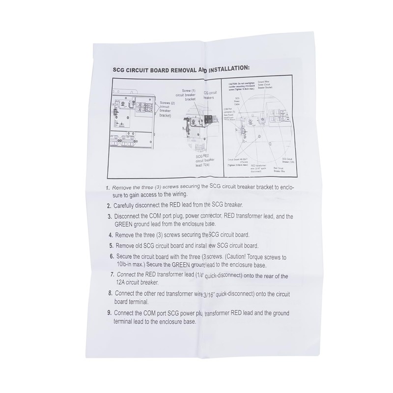 Getanye Load Center Surge Board 521218 521593 Replacement for Pentair