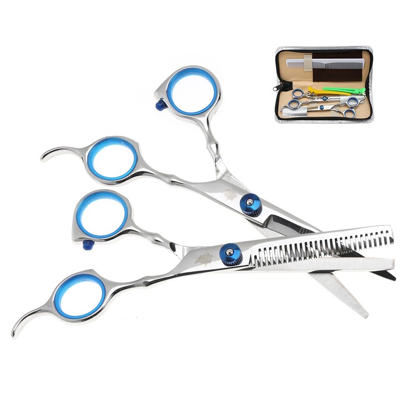 Professional Hair Cutting Thinning Scissors Family Salon Barber Shears Hairdressing