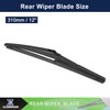 X AUTOHAUX 2pcs Rear Windshield Wiper Blade Replacement for Toyota