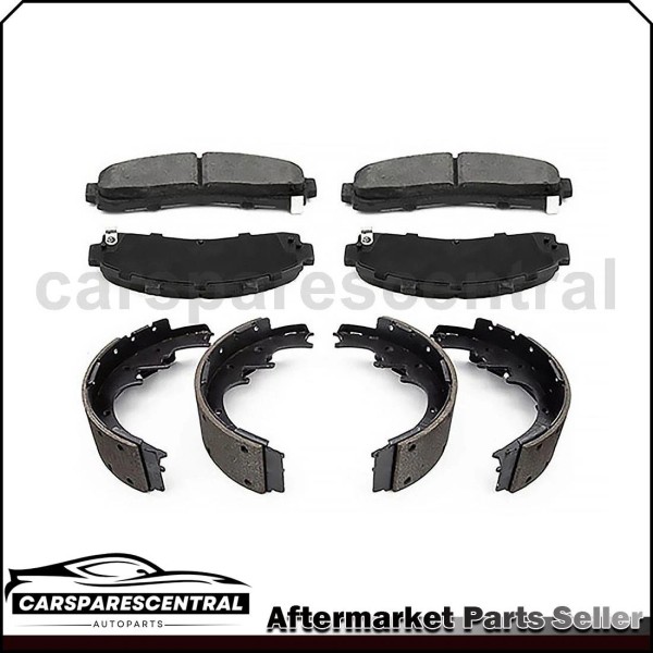 Magma Front Rear Brake Pads & Shoes Fits 2001 2002