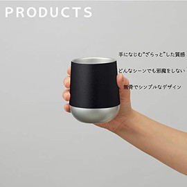 Gowell TS-1409-006 Tumbler, Round, Vacuum Insulated, Stainless Steel, Thermo, Cold Insulation, Heat Retention, Double Layer, 10.1 fl oz (310 ml), Navy (Men's-like, Stylish, Matte Series)