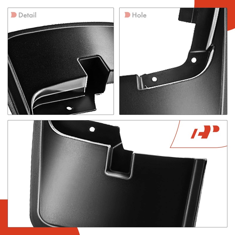 A-Premium Set of 4PCS Mud Flaps Splash Guards Mudguards Mudflaps