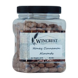 Honey Cinnamon Almonds - 1 Lb Tub