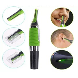 Hot Men Nose Ear Face Neck Eyebrow Hair Mustache Beard Trimmer Shaver Clipper