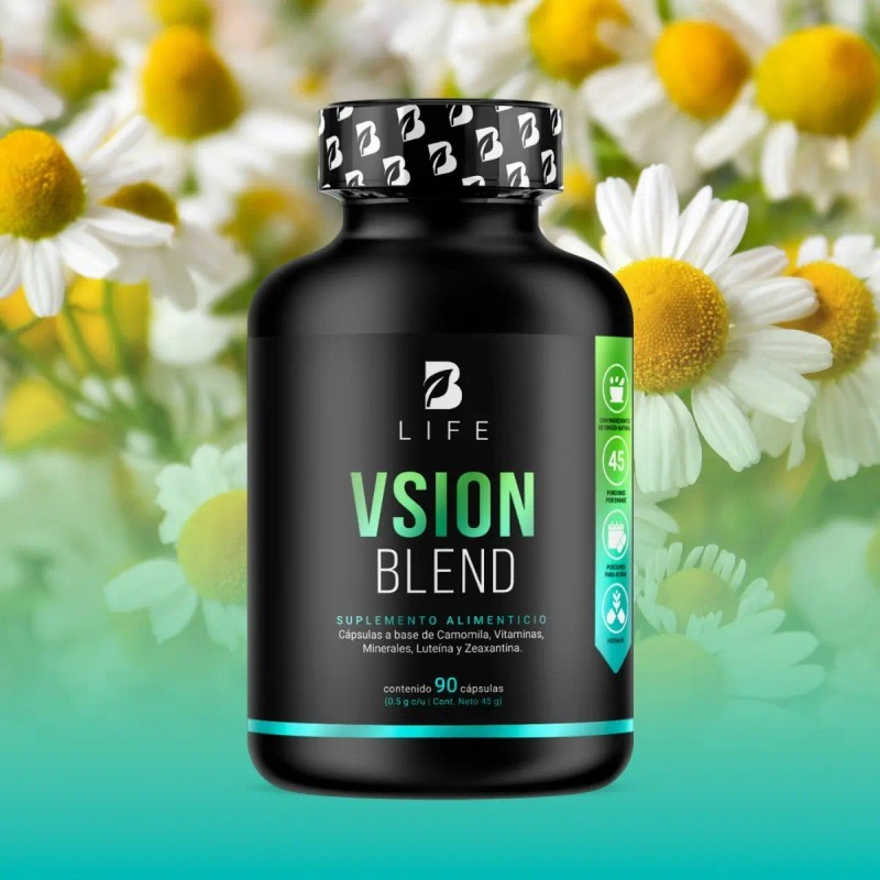 Suplemento Visión Cápsulas Luteina Zeaxantina Life Vsion Blend