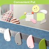 Ceramic Safety Cutter Green Pink White and Gray Fixed Box