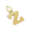 Lightweight 9ct Gold Initial Letter C Charm