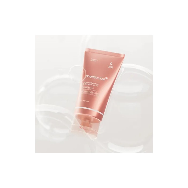 Medicube Mascarilla Nocturna Colágeno Collagen Night Wrapping Mask, 75 ml