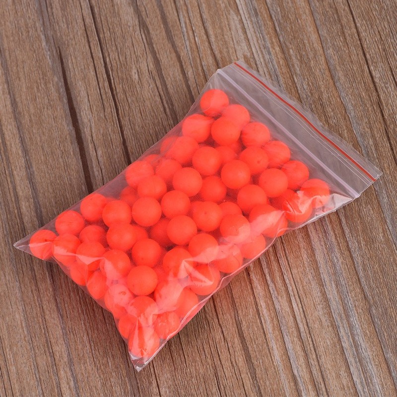 Balls for Fishing,Foam Bobber,100Pcs EPS Foam Buoyancy Ball Fishing Float
