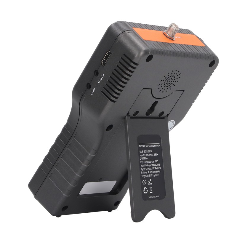 Satellite Finder with Compass Function 4000mAh 4.3in TFT LCD Display