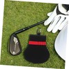 GANAZONO Golf Tee Organizer Pouch with Carabiner Portable Storage Bag