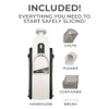 Fawkes & Co® Mandoline Safe Slicer, Julienne + Dicer for