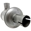 Clamp-on Muffler for Gravely Replaces Gravely 18543