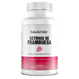 Cetonas de Frambuesa 100 Cápsulas Salud & Vida MX