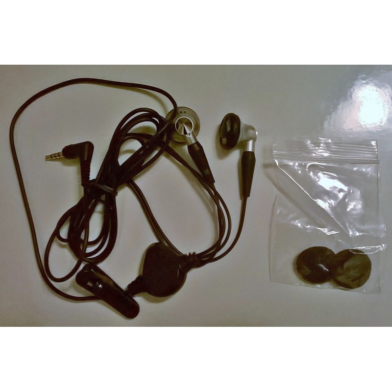 BlackBerry Wired Stereo headset, 3.5mm, Black