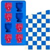 Hanukkah Silicone Ice Cube Mold Tray, Dreidel and Menorah Molds,