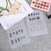 8Pcs Press On Nail Organizer Clear Nails Storage Book Insert