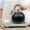 Whistling Tea Kettle for Stovetop, 2.5L Stainless Steel Tea Pot