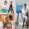 Art Painting Display Easel Stands - Portable Adjustable Aluminum Metal