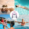 Juego de 2 colchonetas para piscina, flotador e inclinable, 4