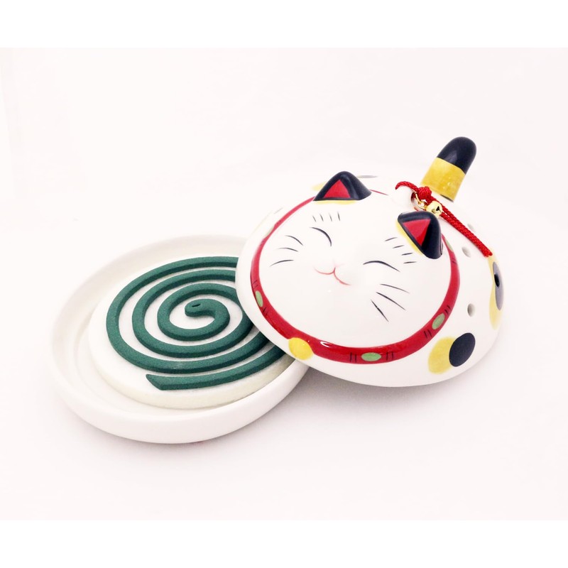 Yakushi Kiln Mosquito Repeller Flat Type (Mosquito Trap Incense Holder)