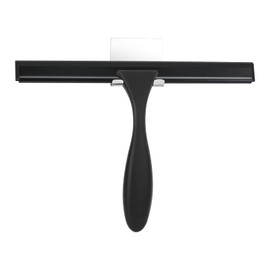 SetSail Shower Squeegee for Glass Doors, Stainless Steel Squeegee for Shower Glass Door All-Purpose Squeegee for Bathroom, Mirror, Tiles and Car Window Cleaning