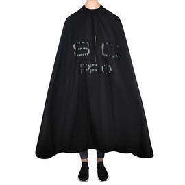 Stylecraft Professional Barber Water Resistant Hair Cutting Cape One Size (Black)