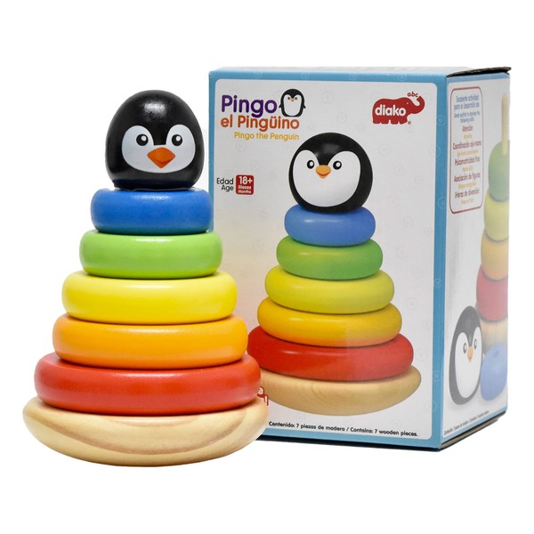 DIAKO Pingo El Pingüino - Juguetes para Bebe ABC |