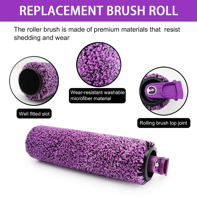 Brush Roller Kit for Shark Steam Pickup 3-in-1 Steam Mop